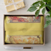 Ontkoppel papier 10 x 15 inch - Alphonse Mucha 42 (Geschenk)