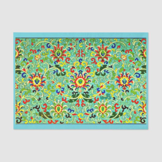 Ontkoppel papier 10 x 15 inch -  textiel 13 (Voorkant)