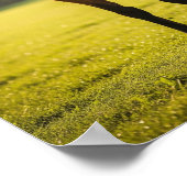 Ontkoppelen in een veld poster (Hoek)