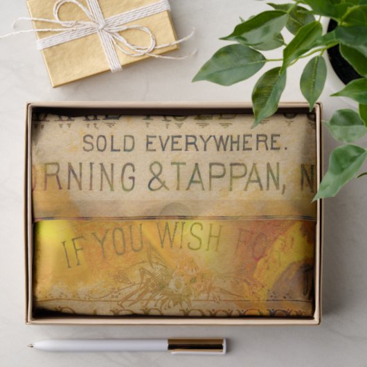 ontkoppeling bijen tissuepapier (Geschenk)