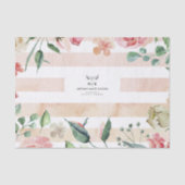 Ontkoppeling Eco Friendly Handmade Branding Logo Tissuepapier (Voorkant)