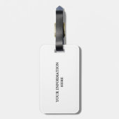 ontkoppeling Ephemera - reisstemkaart Bagagelabel (Achterkant verticaal)