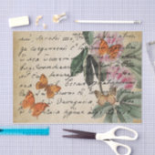 ontkoppeling handschriftenvlinder tissuepapier (Craft)
