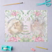 Ontkoppeling tussen Angels en Flowers Tissuepapier (Craft)