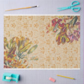  ontkoppeling van Antiek bloemen Tissuepapier (Craft)