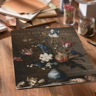  ontkoppeling van Antiek bloemen Tissuepapier
