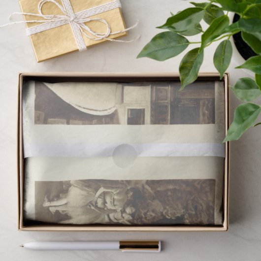 ontkoppeling van balletkunst tissuepapier