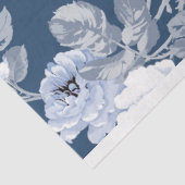 ontkoppeling van  blauwe bruiloft tissuepapier (Detail)