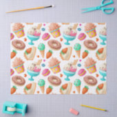 Ontkoppeling van Cartoon-desserts Tissuepapier (Craft)