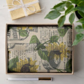  ontkoppeling van catalogi en zonnebloemen tissuepapier (Geschenk)