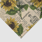  ontkoppeling van catalogi en zonnebloemen tissuepapier (Detail)