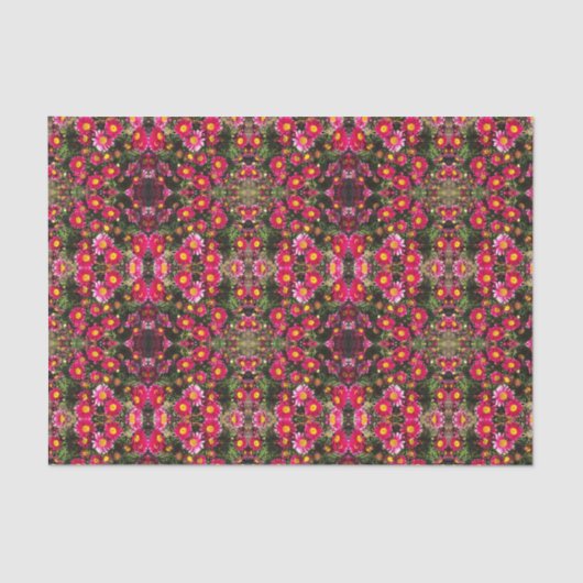 ontkoppeling van Cerice Daisies Patterned Tissuepapier (Voorkant)