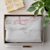 Ontkoppeling van Cute Retro met kerstengel Tissuepapier (Geschenk)