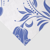  ontkoppeling van de blauwe bloem tissuepapier (Detail)