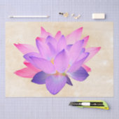  ontkoppeling van de Franse lotusbloem Tissuepapier (Craft)