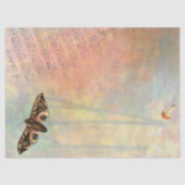 Ontkoppeling van de Natuur van de bijtende bosherf Tissuepapier (Voorkant)