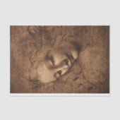 Ontkoppeling van de scapigliata tissuepapier (Voorkant)