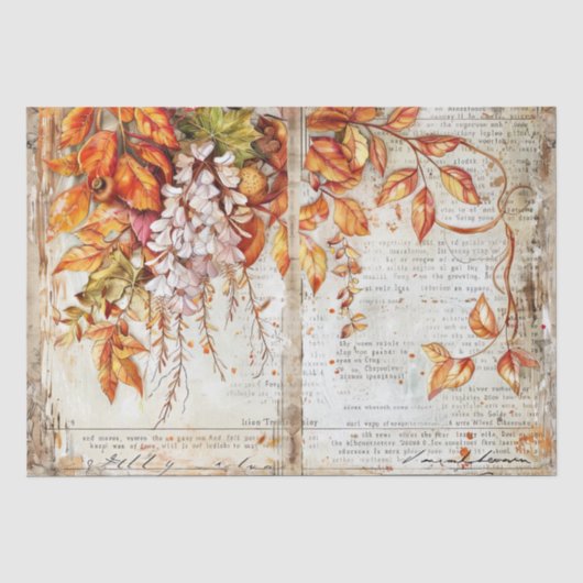 ontkoppeling van de Thanksgiving Tissuepapier (Voorkant)