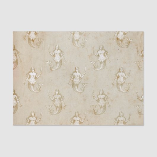  ontkoppeling van Fantasy Mermaid Tissuepapier (Voorkant)