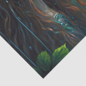 Ontkoppeling van Fantasy Rainbow Fairy Girl Tissuepapier (Detail)