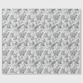  ontkoppeling van Floral Chinoiserie Cadeaupapier (Vlak)