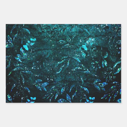  ontkoppeling van Floral Inpakpapier Vel (Voorkant)