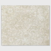  ontkoppeling van Floral Medallion Cadeaupapier (Vlak)