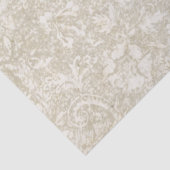 ontkoppeling van Floral Medallion Tissuepapier (Detail)