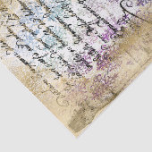 Ontkoppeling van Gold Letter Tissuepapier (Detail)