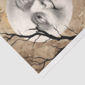 ontkoppeling van Halloween Ephemera Tissuepapier (Detail)