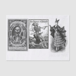 Ontkoppeling van het collectie Halloween Tissuepapier