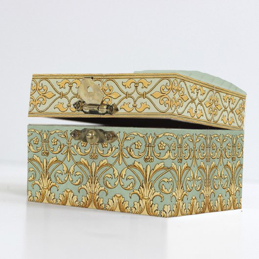 Ontkoppeling van het Franse Florentijnse Blauwe G Tissuepapier