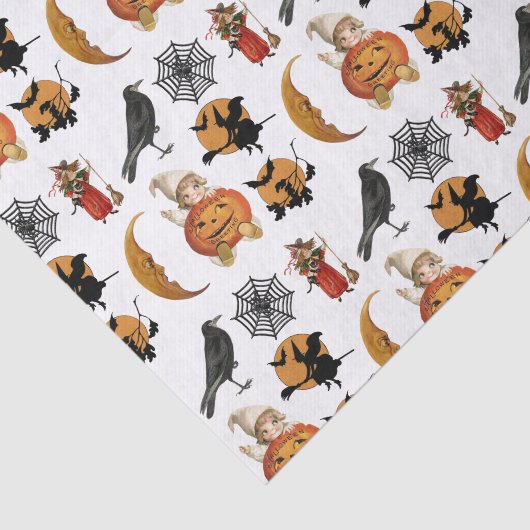  ontkoppeling van het Halloween-patroon Tissuepapier (Detail)