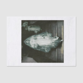 Ontkoppeling van het halloween-spookbride tissuepapier