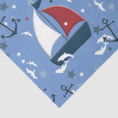 Ontkoppeling van het Nobelbootspatroon Tissuepapier (Detail)