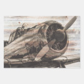 ontkoppeling van het vliegtuig inpakpapier vel (Voorkant 3)