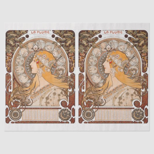  ontkoppeling van het Zodiac-collage Tissuepapier (Voorkant)