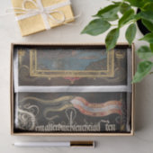 Ontkoppeling van kalkhoudende kalligrafie tissuepapier (Geschenk)