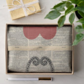 ontkoppeling van liefdesharten tissuepapier (Geschenk)