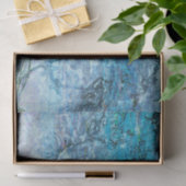 Ontkoppeling van Mermaid Blue Nautical Ocean Waves Tissuepapier (Geschenk)