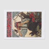  ontkoppeling van Mucha-kunst Tissuepapier (Voorkant)