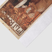  ontkoppeling van Mucha-kunst Tissuepapier (Detail)