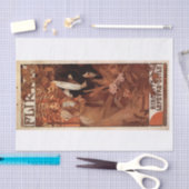 ontkoppeling van Mucha-kunst Tissuepapier (Craft)