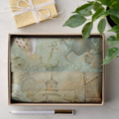 Ontkoppeling van Nautical Light House Ocean Ship S Tissuepapier (Geschenk)