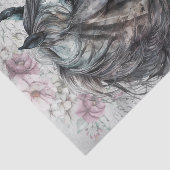 Ontkoppeling van paarden tissuepapier (Detail)