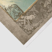  ontkoppeling van Rhinegold Mermaid Fantasy Tissuepapier (Detail)