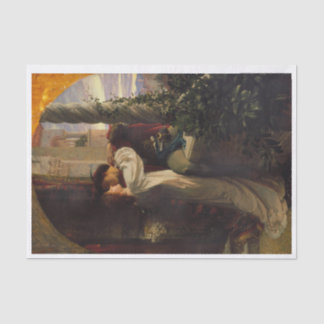 Ontkoppeling van Romeo en Juliette Tissuepapier