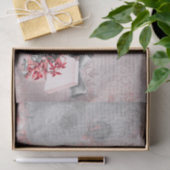 ontkoppeling van Roos en vogels Tissuepapier (Geschenk)