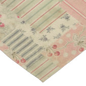  ontkoppeling van Shabby Chic Cherry Korte Tafelloper (Hoek)