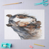 Ontkoppeling van trekpaarden tissuepapier (Craft)